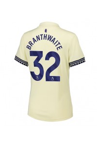 Everton Jarrad Branthwaite #32 Voetbaltruitje Uit tenue Dames 2025-26 Korte Mouw